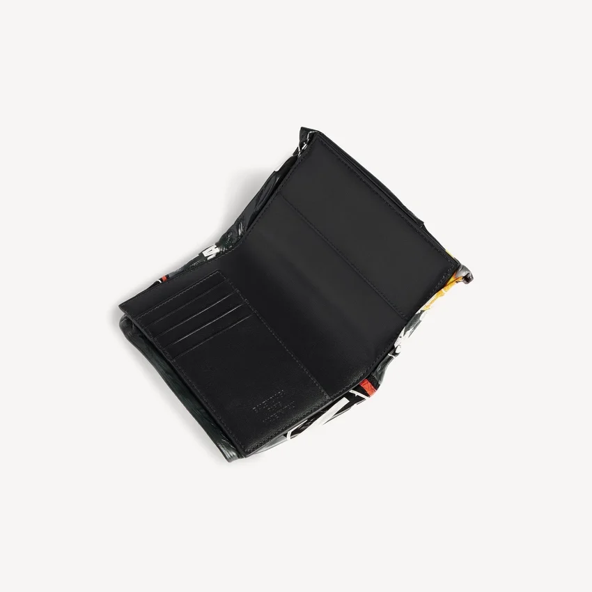 Portapasaportes Chips para hombre en negro Portapasaportes Chips para hombre en negro