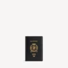 Portapasaportes para hombre en negro Portapasaportes para hombre en negro