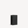 Portapasaportes para hombre en negro Portapasaportes para hombre en negro