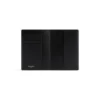 Portapasaportes para hombre en negro Portapasaportes para hombre en negro