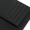 Portapasaportes para hombre en negro Portapasaportes para hombre en negro