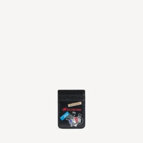Portatarjetas Cash Magnet para hombre en negro/multicolor