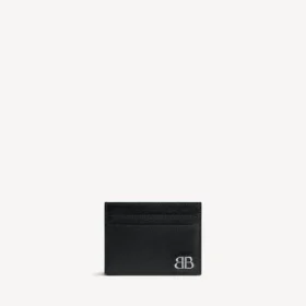 Portatarjetas Monaco para hombre en negro