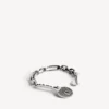 Pulseras para hombre «Neverlost» en plata envejecida