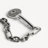 Pulseras para hombre «Neverlost» en plata envejecida