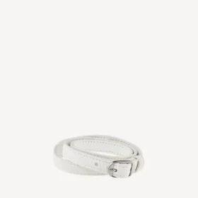 Pulseras triple City para mujer en blanco óptico/plata brillante Pulseras triple City para mujer en blanco óptico/plata brillante