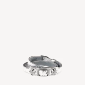 Pulseras triple urbanas para mujer en plata