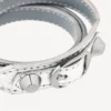 Pulseras triple urbanas para mujer en plata Pulseras triple urbanas para mujer en plata
