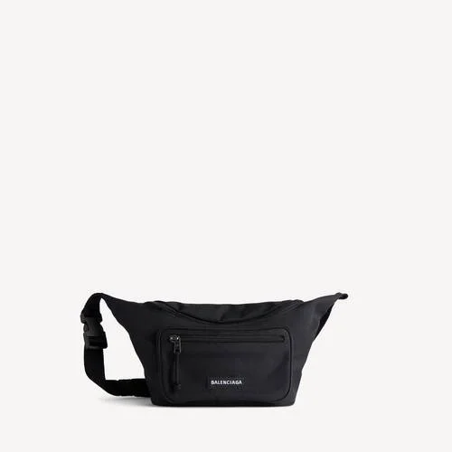 Riñonera Explorer para hombre en negro Riñonera Explorer para hombre en negro
