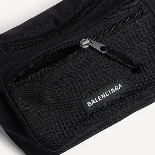 Riñonera Explorer para hombre en negro Riñonera Explorer para hombre en negro