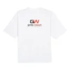 Ropa de gimnasio holgada de manga corta, color blanco 620941TIVD59000