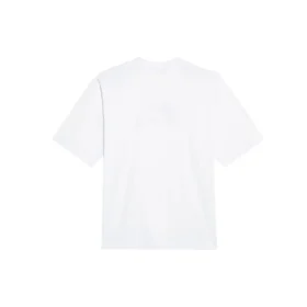 Ropa de gimnasio holgada de manga corta, color blanco 620941TIVD59000