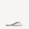 Sandalia de tiras «Cagole» para mujer en gris Balenciaga/cristal