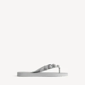 sandalia de tiras cagole para mujer en gris balenciaga cristal 1 280x280 - Sandalia de tiras &laquo;Cagole&raquo; para mujer en gris Balenciaga/cristal