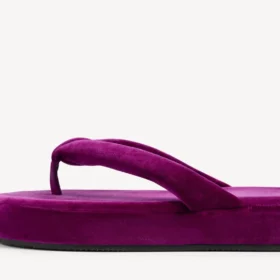 Sandalia de tiras «Jet Lag» para mujer en color morado