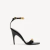 Sandalia Duchesse para mujer en negro Sandalia Duchesse para mujer en negro