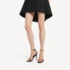 Sandalia Duchesse para mujer en negro Sandalia Duchesse para mujer en negro