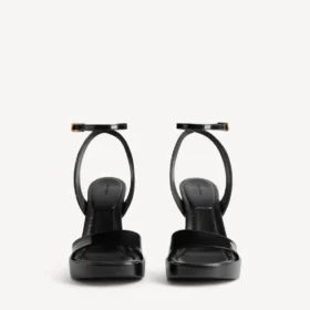 Sandalia Fargo para mujer en negro