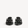 Sandalia urbana para mujer en negro