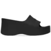 Sandalias de cuña gruesa «Goma negra» 737923W1S891000