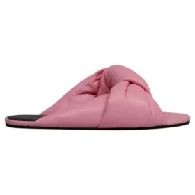 Sandalias de cuero con caída «Rosa» 636576WA2M05048