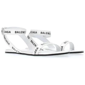 Sandalias de cuero «White» 551154WA7619061