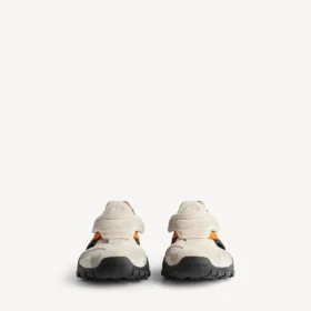 Sandalias de senderismo para hombre en gris/beige/naranja/negro