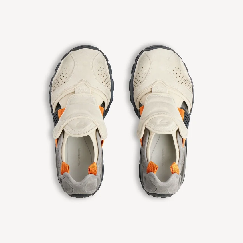 Sandalias de senderismo para hombre en gris/beige/naranja/negro Sandalias de senderismo para hombre en gris/beige/naranja/negro