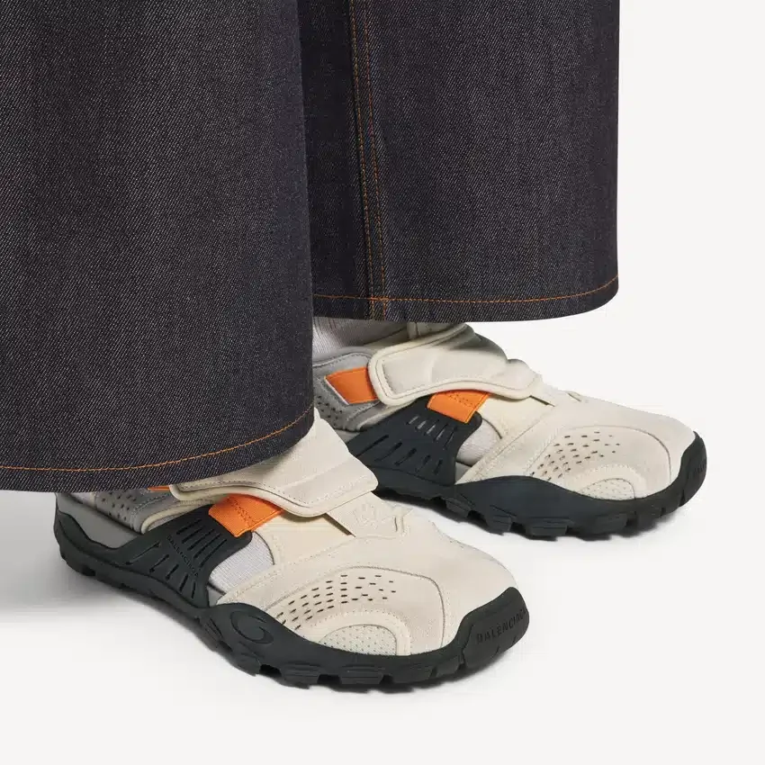 Sandalias de senderismo para hombre en gris/beige/naranja/negro Sandalias de senderismo para hombre en gris/beige/naranja/negro
