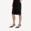 Sandalias de talón abierto con lazo «Avenue» para mujer en negro/plateado Sandalias de talón abierto con lazo «Avenue» para mujer en negro/plateado