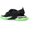 Sandalias de Track «Suela transparente, negro, verde y blanco» 655954W2CC41038