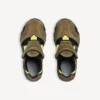 Sandalias deportivas de senderismo para hombre en color topo/negro/amarillo neón Sandalias deportivas de senderismo para hombre en color topo/negro/amarillo neón