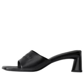 Sandalias Duty Free de 60 mm «Piel de oveja suave y brillante en negro» 787303WBCW01000