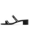 Sandalias redondas de 40 mm «Negro» 695000WCAE11090