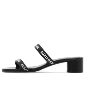 Sandalias redondas de 40 mm «Negro» 695000WCAE11090