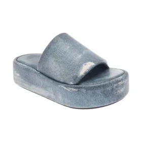 Sandalias Rise «Cuero con estampado Denim» 656960WBMA14000