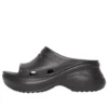 Sandalias tipo chancla Balenciaga x Crocs «Negro» 677389W1S8E1000