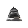 Sandalias Track «Suela transparente, negro y rojo» 655954W2CC31096