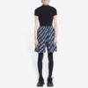 Shorts con garabatos por toda la superficie «Indigo» 672410TLLJ48502