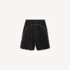 Shorts holgados de fútbol para hombre en negro Shorts holgados de fútbol para hombre en negro