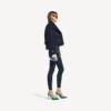 Shorts mini para mujer en azul marino/negro sobreteñido Shorts mini para mujer en azul marino/negro sobreteñido