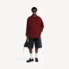 Sobrecamiseta para hombre en rojo Sobrecamiseta para hombre en rojo