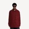 Sobrecamiseta para hombre en rojo Sobrecamiseta para hombre en rojo