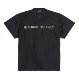 Solo para uso interno Camiseta del revés «Negro» 787358TQVU21083