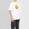 SS21 Drip Peace, corte grande, estampado de sonrisas, estilo casual, GS, blanco 641675TKVA18639