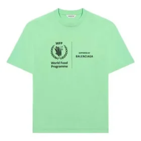 SS21 Retro de manga corta verde fluorescente 612965THV844162