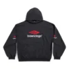 Sudadera con capucha 3B Sports Icon Oversized «Negro, Rojo, Blanco» 739024TPVD81470