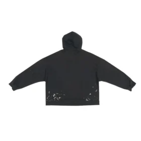 Sudadera con capucha 90/10 de corte ancho «Washed Black» 674986TMVH41055