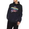Sudadera con capucha 90/10 de corte ancho «Washed Black» 674986TMVH41055
