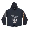 Sudadera con capucha al revés Speed Hunters, oversize «Black Faded» 698156TMVD11000